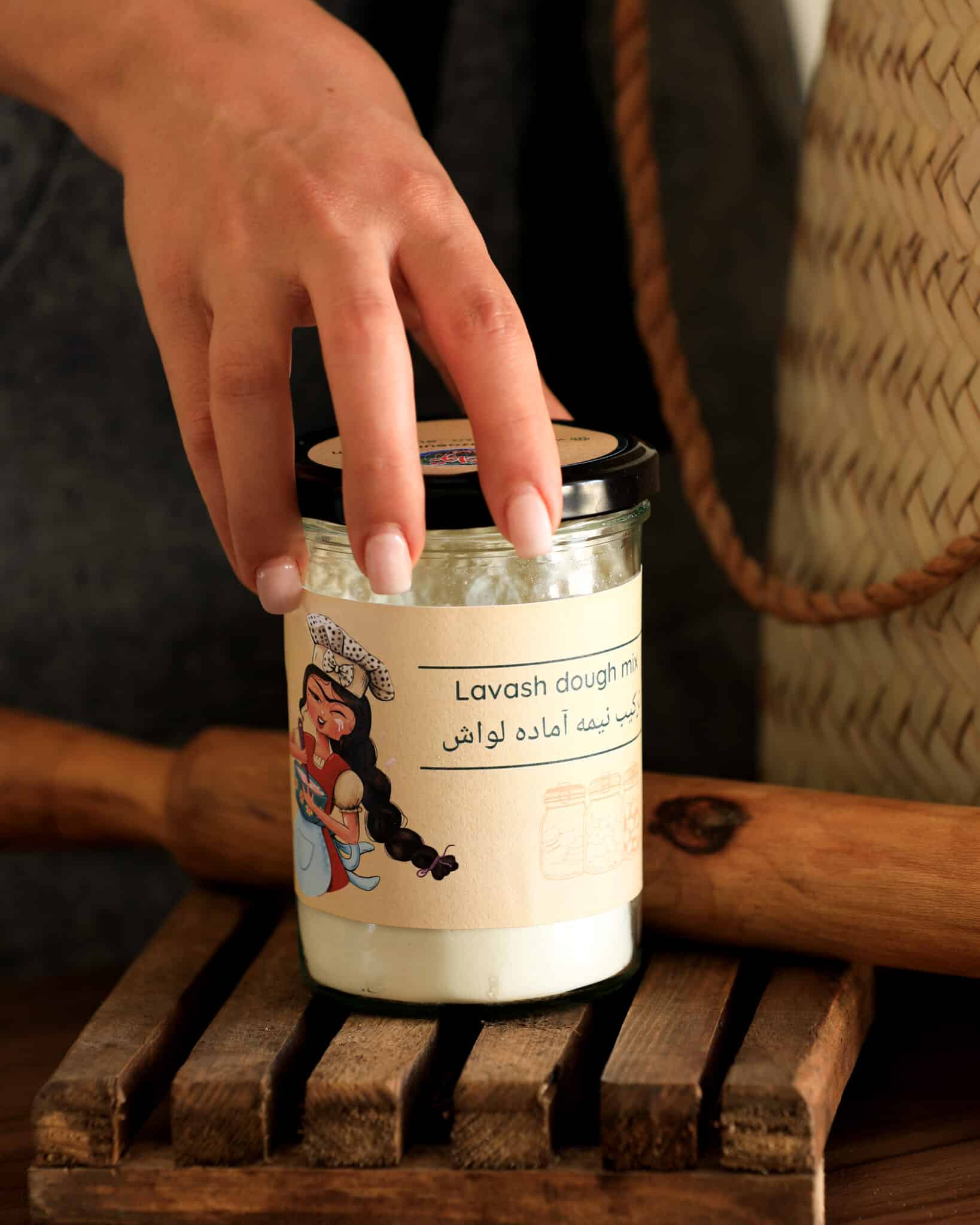 مخلوط نیمه آماده نان لواش - تصویر 4