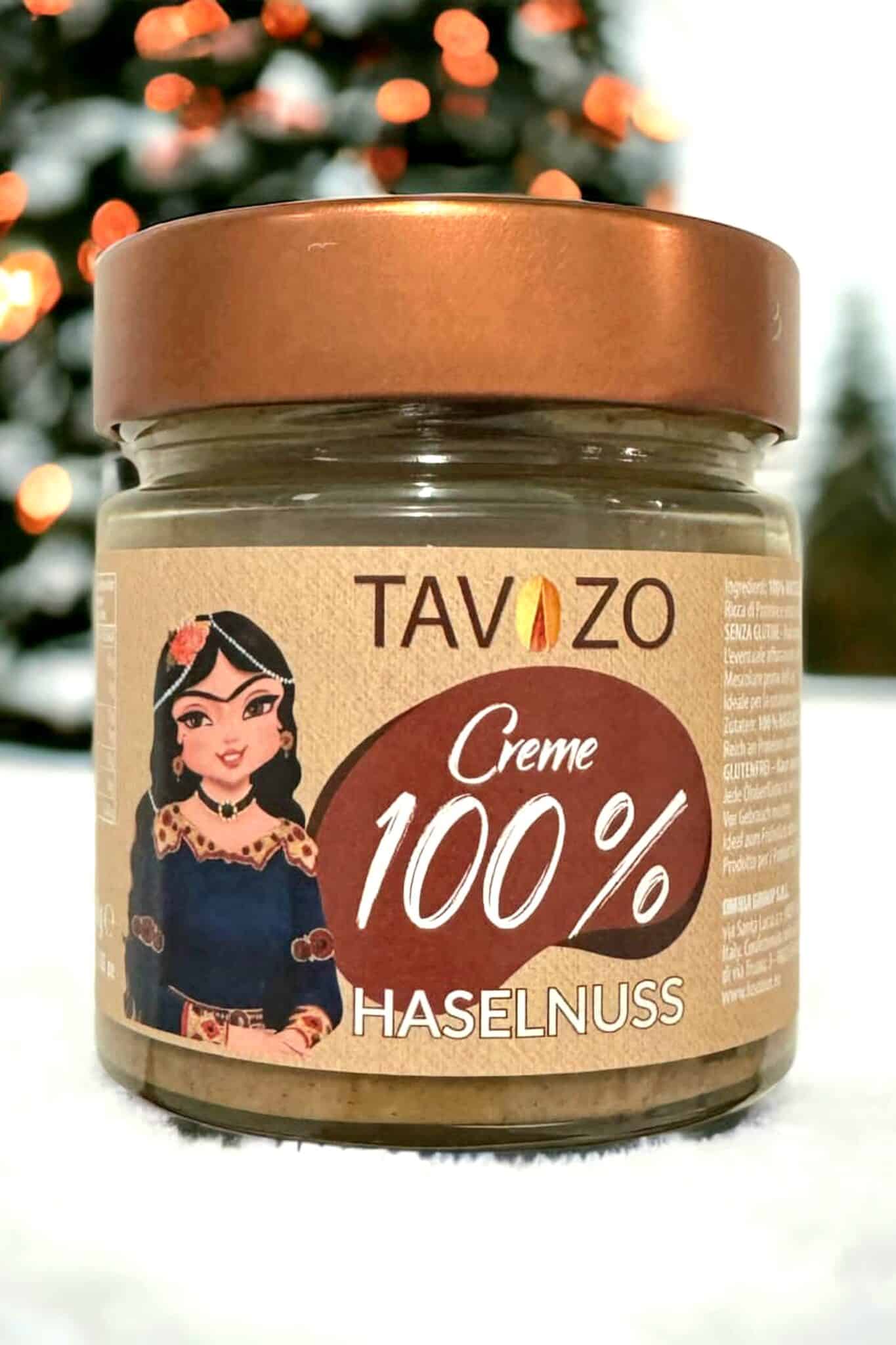 100% Haselnussbutter