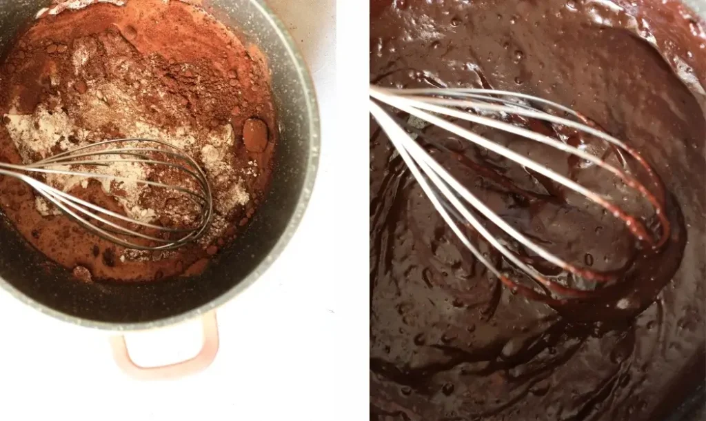 سوفله شکلات دارچینی فرانسوی