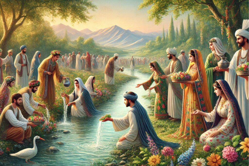 آبانگان: جشن الهه آب ها، آناهیتا