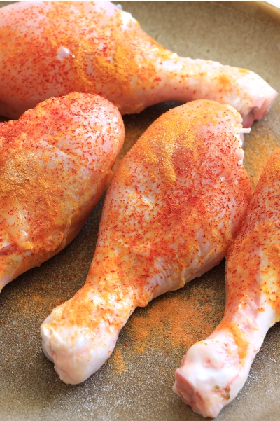 drumstick chicken with saffron