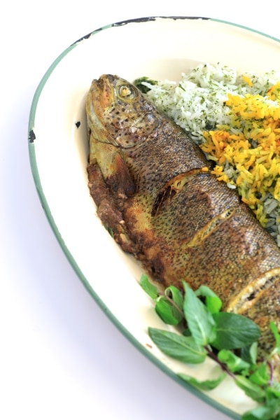 سبزی پلو ماهی