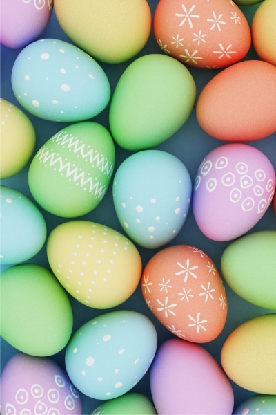 colorful eggs