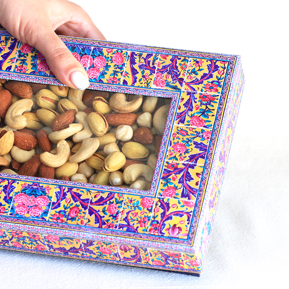 Minakari Fenster-Geschenkbox